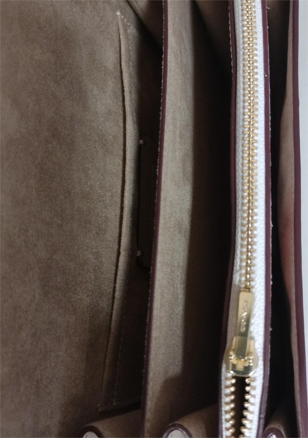 Coach CH333 Klare Crossbody Bag With Wild Strawberry Print - Gold/Chalk Multi