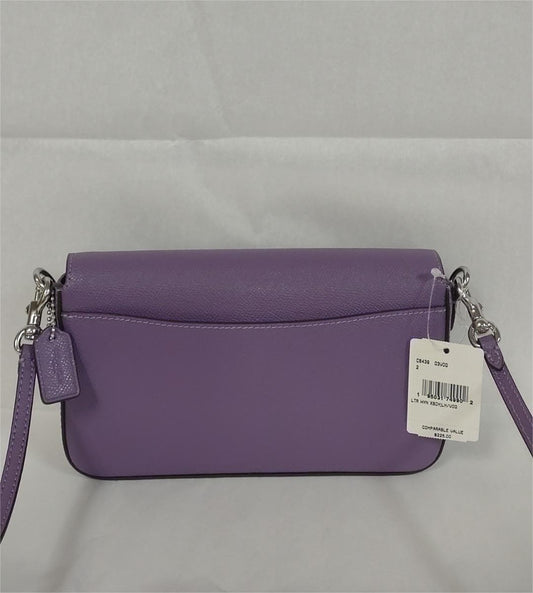 COACH C8439 Crossgrain Leather Wyn Crossbody Bag With Pouch - Light Violet