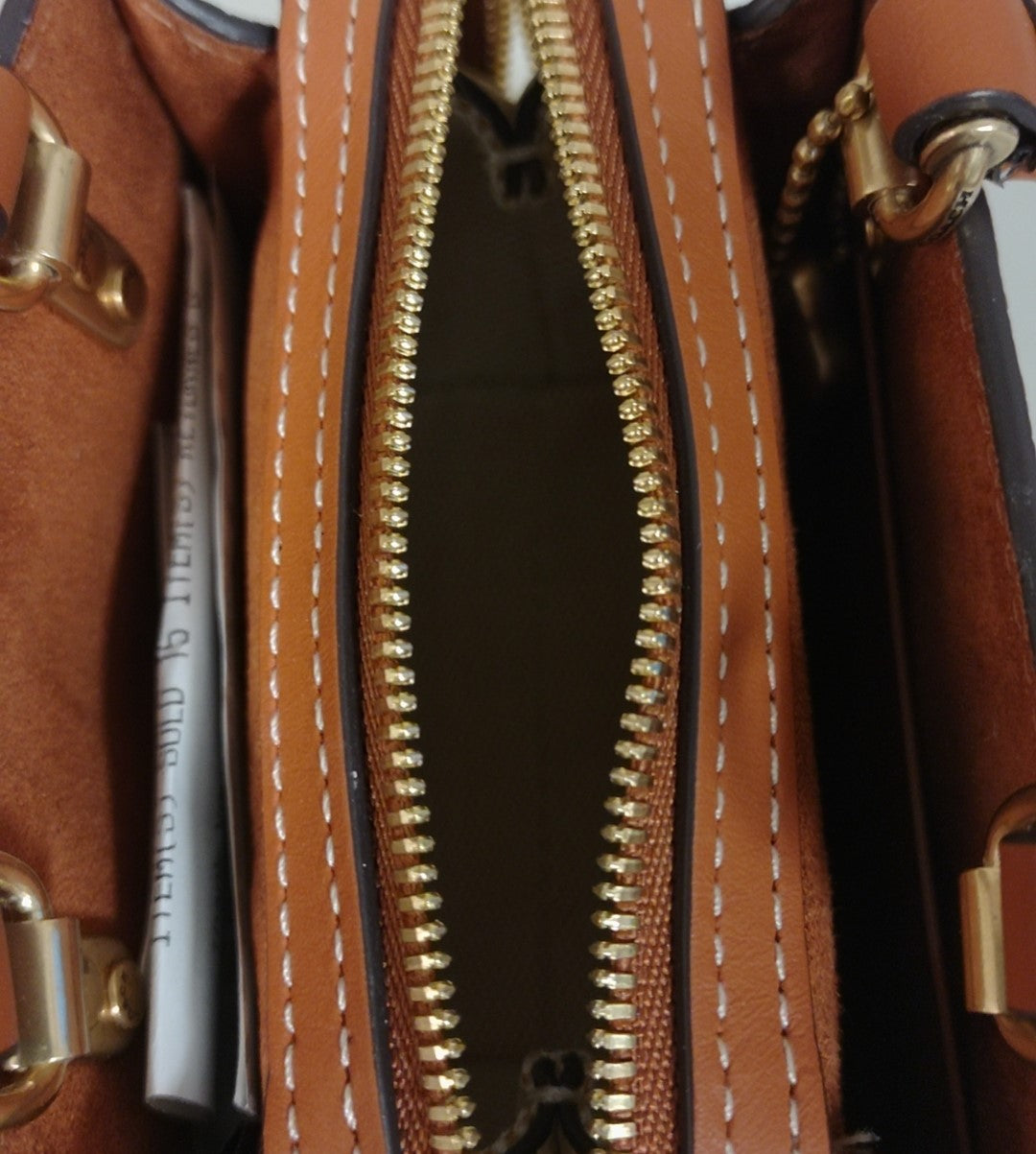 Coach CI808 Rogue 12 In Colorblock Regenerative Leather-Brass/Butter Yellow burgundy