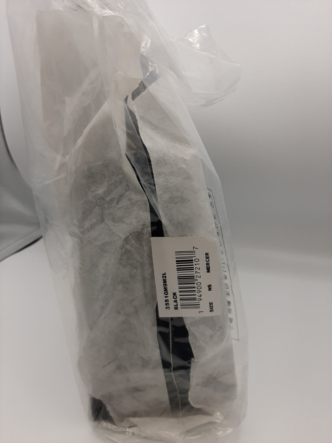 Michael Kors Mercer Medium Pebbled Leather Messenger Crossbody Bag - Black