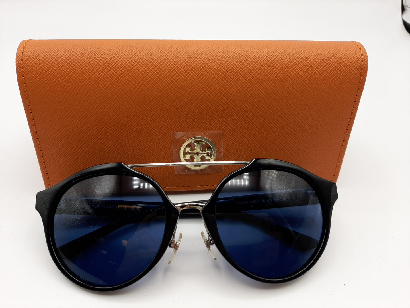 Tory Burch TY9048 139080 54-20 135 Light Pink/Rose Gold Round Unisex Sunglasses