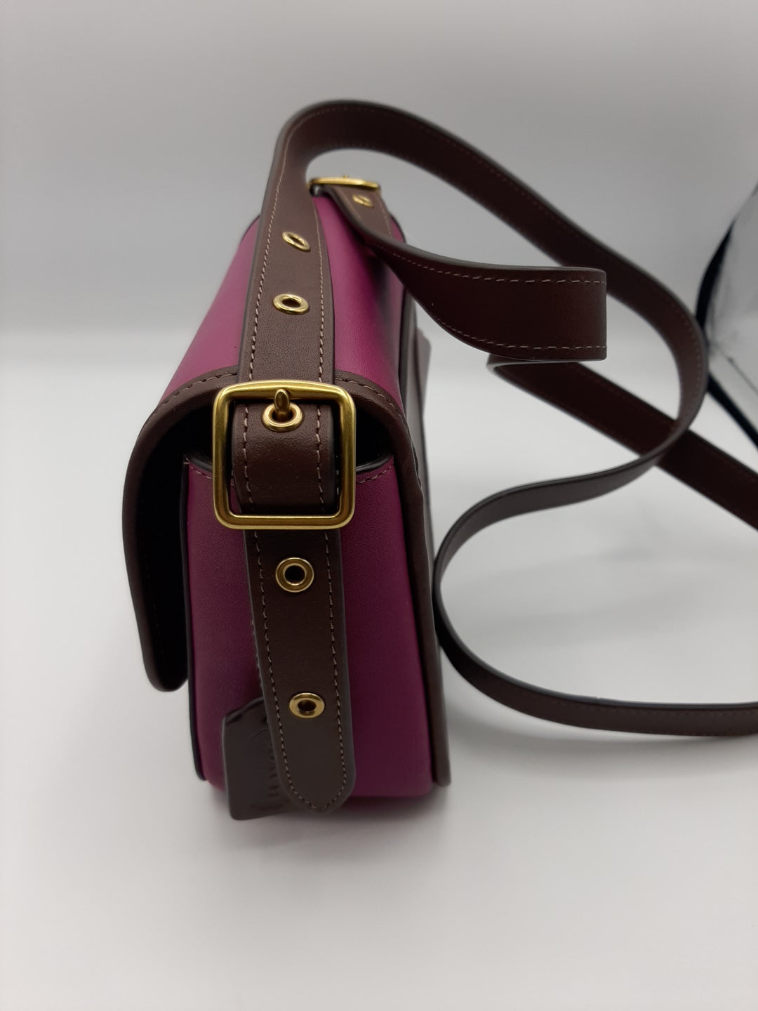 Coach 89126 Colorblock Rambler Crossbody Bag - Hibiscus Multi