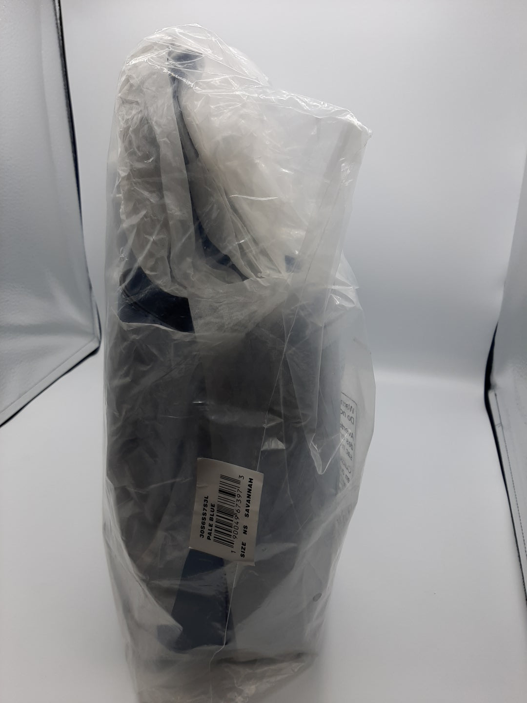 Michael Kors 30S6SS7S3L Savannah Saffiano Leather Large Satchel Bag - Pale Blue