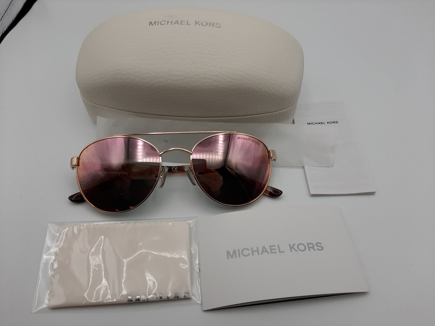 Michael Kors MK5019 Sal 11554Z 53-18 135 3N Rose Gold Sunglasses