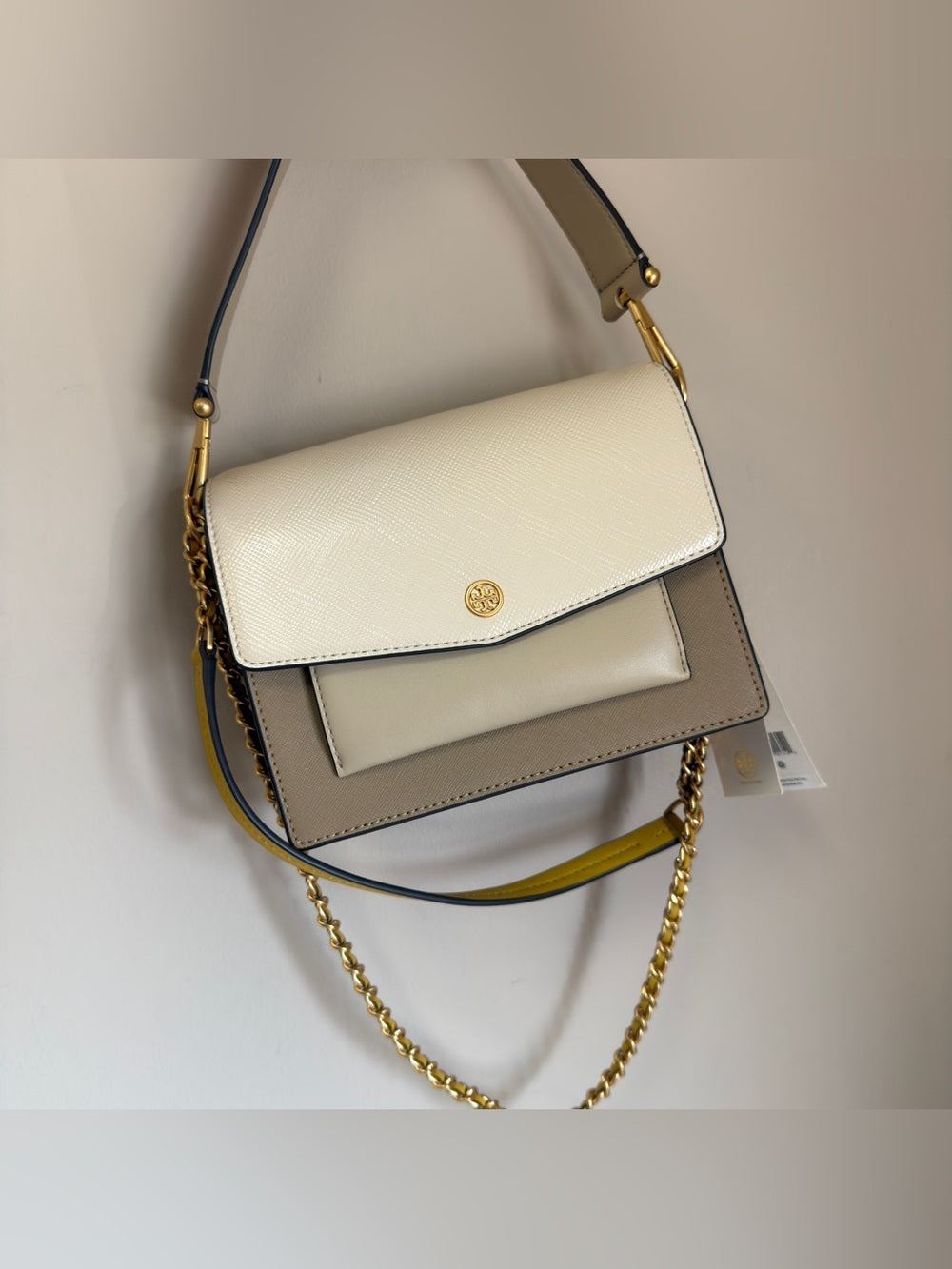 Tory Burch Robinson Color-Block Convertible Shoulder Bag 88612 product detail