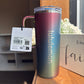 lululemon 20 oz multicolor gradient insulated mug