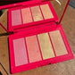 Lancome shimmer face palette front view