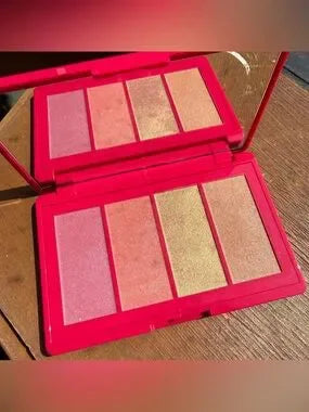 Lancome shimmer face palette front view