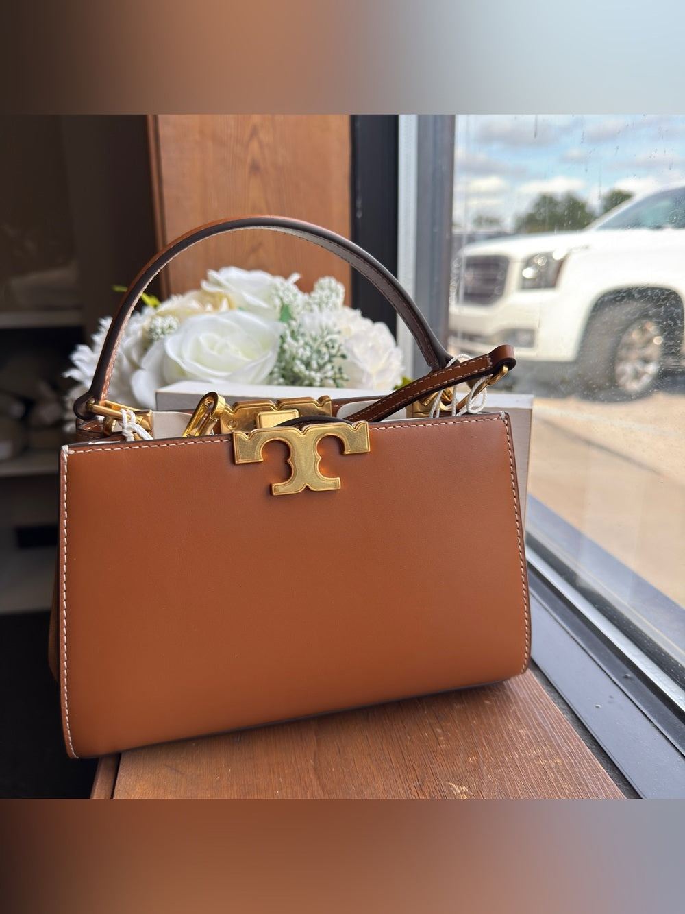 Tory Burch Eleanor Mini Satchel front view