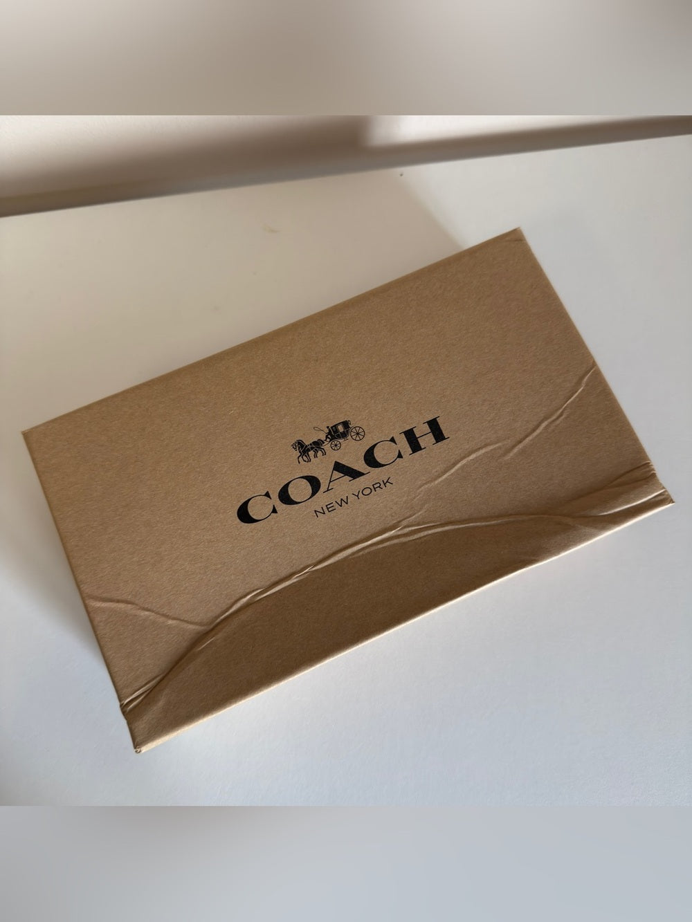 Coach reversible leather belt detail