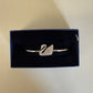 Swarovski Crystal Swan bracelet detail