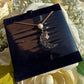 Swarovski Rose Gold-Tone Moon Pendant Necklace - 5489534 - detail 2