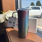 lululemon 20 oz multicolor gradient insulated mug detail