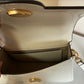 Tory Burch Robinson top handle bag detail