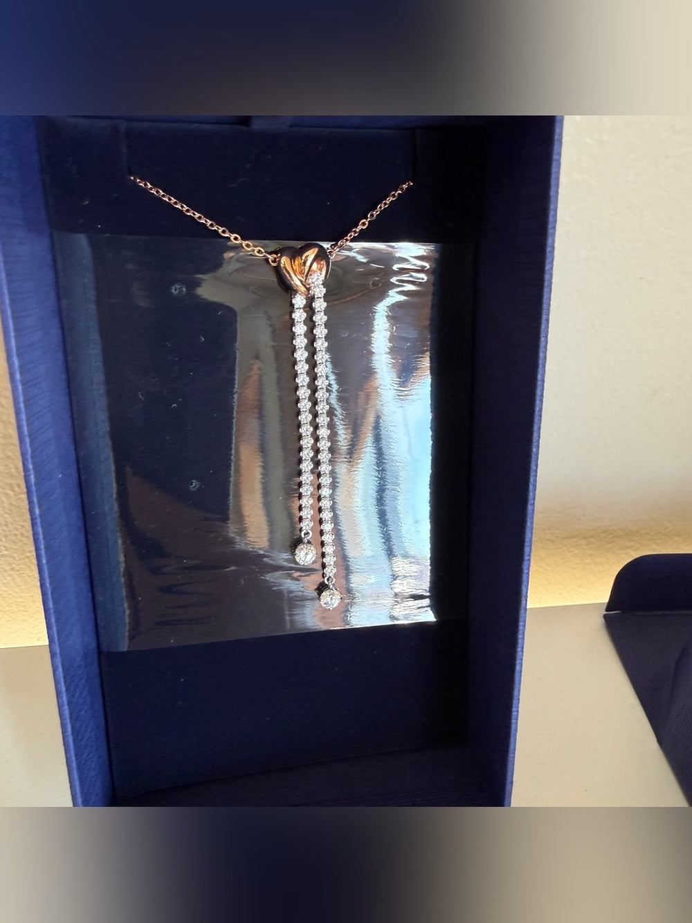 Swarovski Cupchain Crystal Tassel Necklace - 5517952 - detail 3