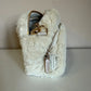 lululemon Everywhere plush fleece crossbody bag detail