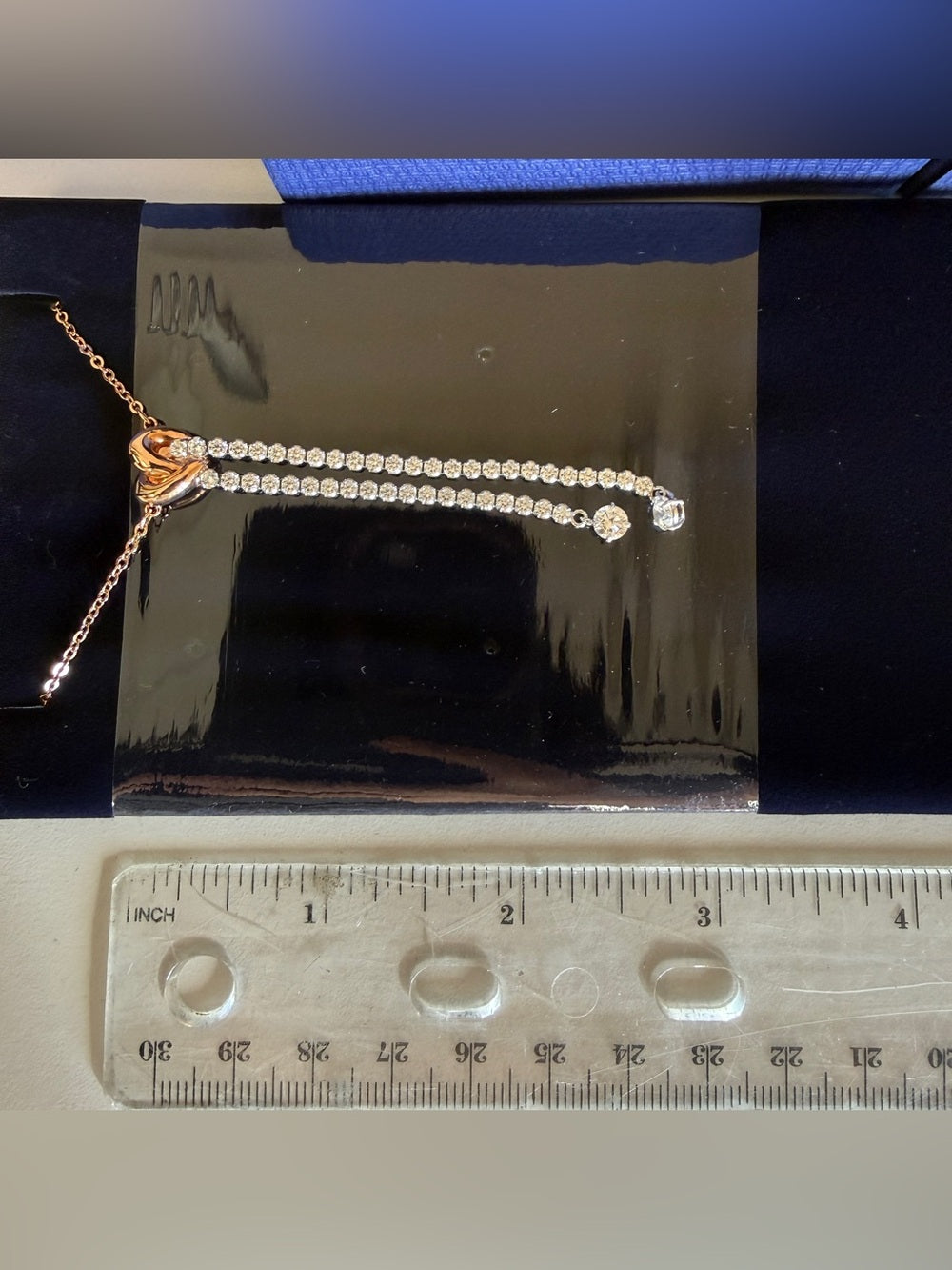 Swarovski Cupchain Crystal Tassel Necklace - 5517952 - detail 4