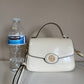 Tory Burch Robinson top handle bag detail