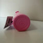 lululemon pink 20 oz insulated mug detail