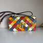Tory Burch Eleanor woven shoulder bag in multicolor detail