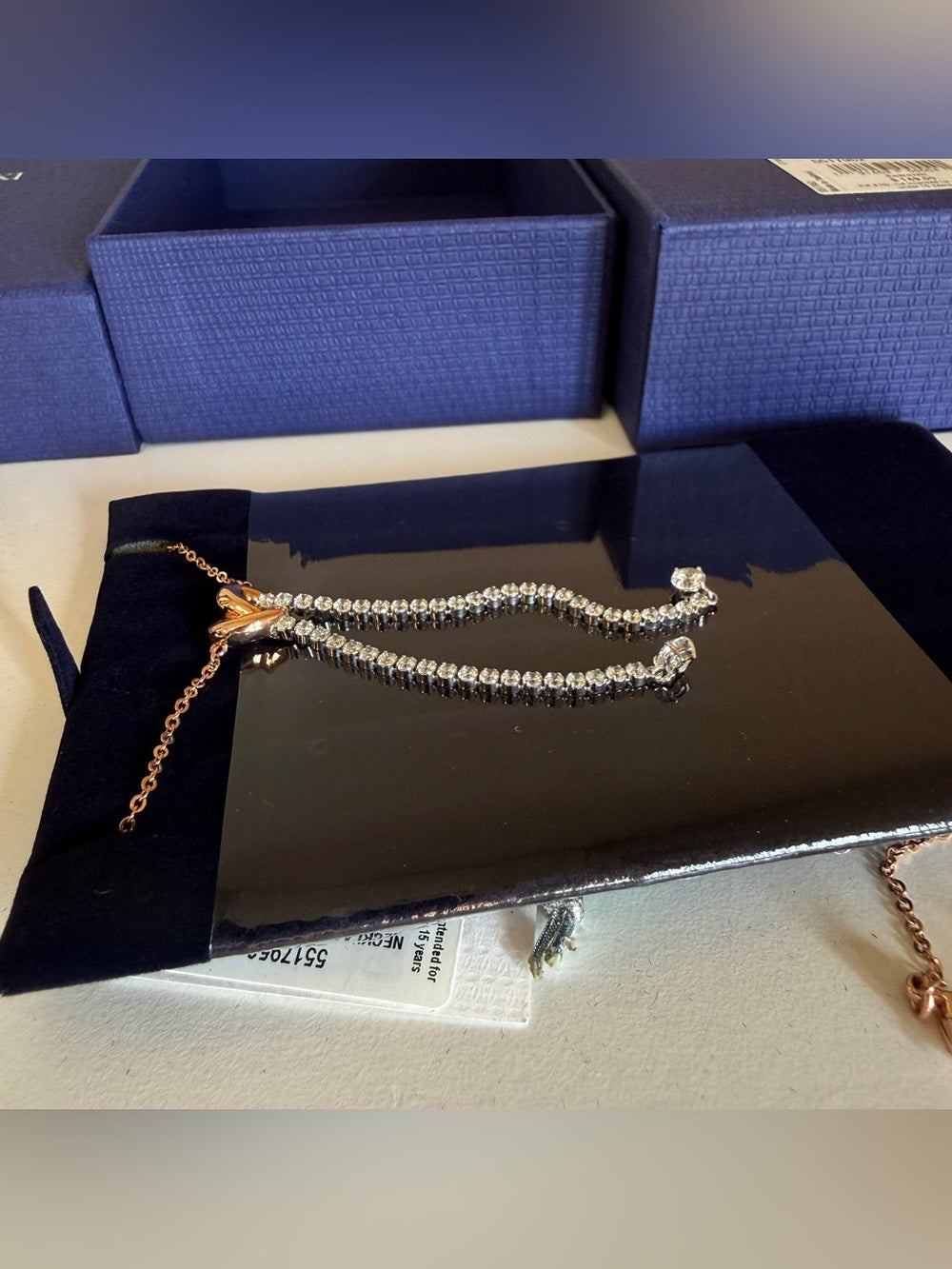 Swarovski Cupchain Crystal Tassel Necklace - 5517952 - detail 5