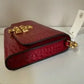 Tory Burch 77037 Eleanor embossed clutch detail