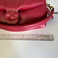 Coach C0772 Pillow Tabby 26 shoulder bag in red detail