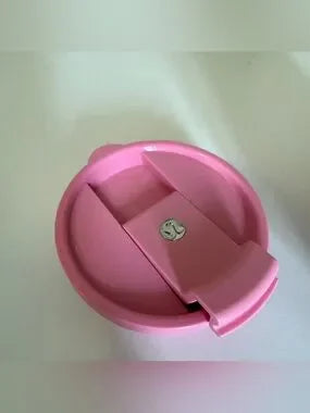 lululemon pink 20 oz insulated mug detail