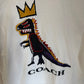 Coach C5177 dinosaur graphic T-shirt detail