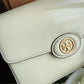 Tory Burch Robinson Spazzolato convertible shoulder bag detail