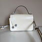 Tory Burch Robinson top handle bag detail