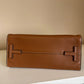 Tory Burch Miller leather satchel in brown detail