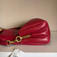 Coach C0772 Pillow Tabby 26 shoulder bag in red detail