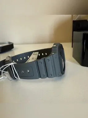 Casio G-SHOCK black digital watch detail