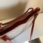 Coach C8354 Alana signature canvas tote detail