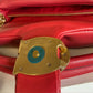 Coach C0772 Pillow Tabby 26 shoulder bag in red detail