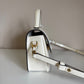 Tory Burch Robinson top handle bag detail