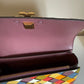 Tory Burch Eleanor woven shoulder bag in multicolor detail