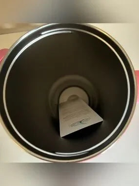 lululemon pink 40 oz insulated tumbler bottom dent detail