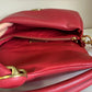 Coach C0772 Pillow Tabby 26 shoulder bag in red detail
