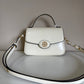 Tory Burch Robinson top handle bag detail