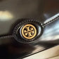 Tory Burch Robinson Spazzolato small top handle bag detail