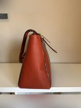 Coach C8354 Alana signature canvas tote detail
