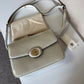 Tory Burch Robinson Spazzolato convertible shoulder bag detail