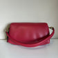 Coach C0772 Pillow Tabby 26 shoulder bag in red detail