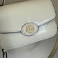Tory Burch Robinson top handle bag detail