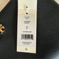 Tory Burch 61385 black convertible leather bag detail
