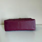 Kate Spade quilted shoulder bag in deep berry detail