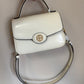 Tory Burch Robinson top handle bag detail