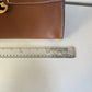 Tory Burch Miller leather satchel in brown detail
